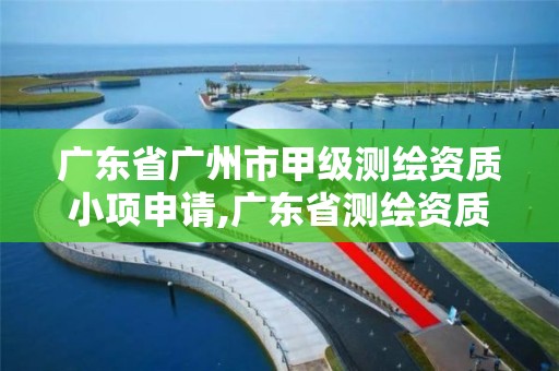 廣東省廣州市甲級測繪資質小項申請,廣東省測繪資質辦理流程