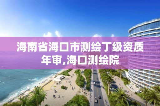 海南省海口市測繪丁級資質年審,海口測繪院