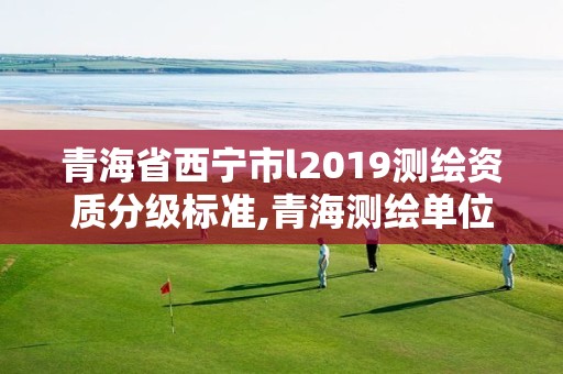 青海省西寧市l2019測繪資質分級標準,青海測繪單位。