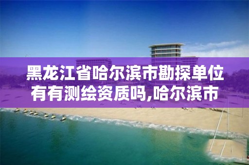 黑龍江省哈爾濱市勘探單位有有測繪資質嗎,哈爾濱市測繪公司。