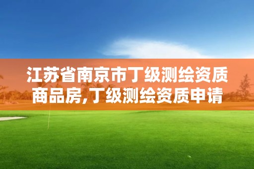 江蘇省南京市丁級測繪資質商品房,丁級測繪資質申請條件