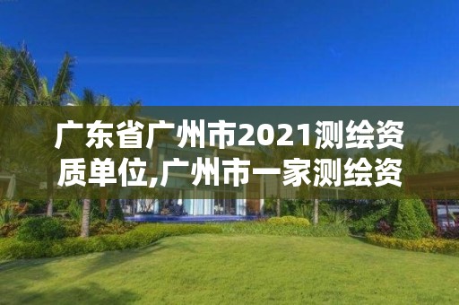 廣東省廣州市2021測繪資質單位,廣州市一家測繪資質單位