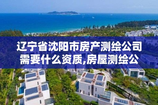 遼寧省沈陽市房產測繪公司需要什么資質,房屋測繪公司。