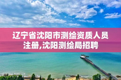 遼寧省沈陽市測繪資質人員注冊,沈陽測繪局招聘