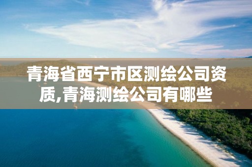 青海省西寧市區(qū)測繪公司資質(zhì),青海測繪公司有哪些