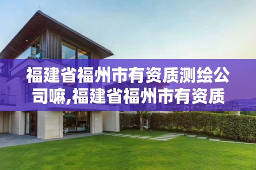 福建省福州市有資質(zhì)測繪公司嘛,福建省福州市有資質(zhì)測繪公司嘛多少家。