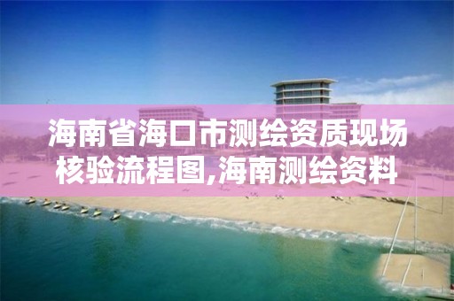 海南省海口市測繪資質(zhì)現(xiàn)場核驗(yàn)流程圖,海南測繪資料信息中心。