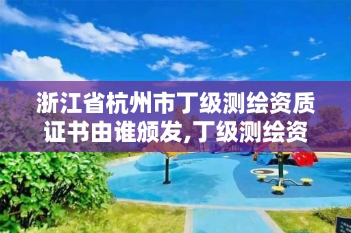 浙江省杭州市丁級(jí)測(cè)繪資質(zhì)證書由誰頒發(fā),丁級(jí)測(cè)繪資質(zhì)能承擔(dān)的業(yè)務(wù)。