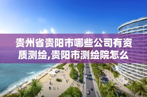 貴州省貴陽市哪些公司有資質測繪,貴陽市測繪院怎么樣