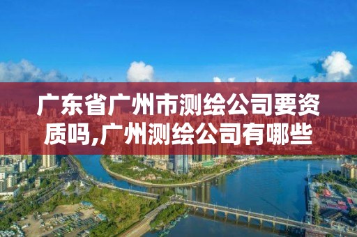 廣東省廣州市測繪公司要資質(zhì)嗎,廣州測繪公司有哪些