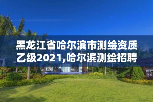 黑龍江省哈爾濱市測繪資質(zhì)乙級2021,哈爾濱測繪招聘