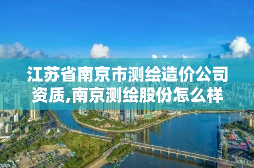 江蘇省南京市測繪造價公司資質,南京測繪股份怎么樣