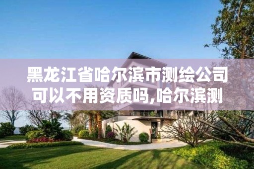 黑龍江省哈爾濱市測繪公司可以不用資質嗎,哈爾濱測繪內業招聘信息