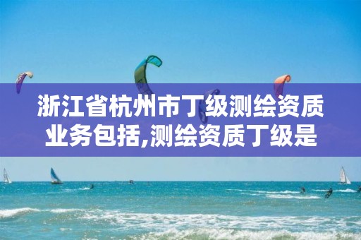 浙江省杭州市丁級測繪資質業務包括,測繪資質丁級是什么意思