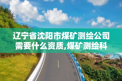 遼寧省沈陽市煤礦測繪公司需要什么資質,煤礦測繪科是干什么工作。