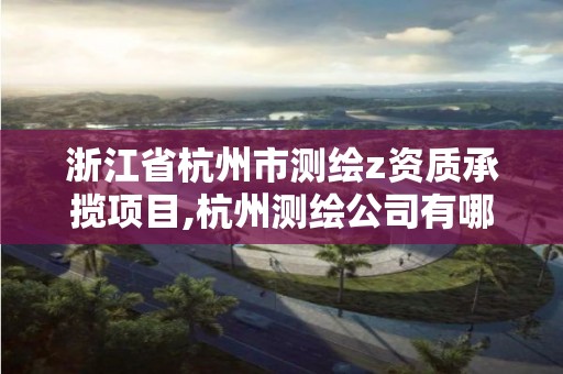 浙江省杭州市測繪z資質承攬項目,杭州測繪公司有哪幾家