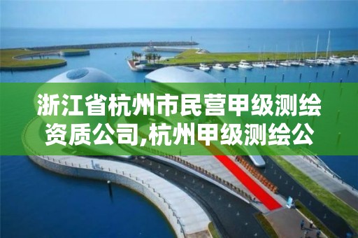 浙江省杭州市民營甲級測繪資質公司,杭州甲級測繪公司有哪些