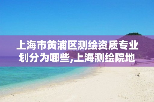 上海市黃浦區測繪資質專業劃分為哪些,上海測繪院地址浦東。