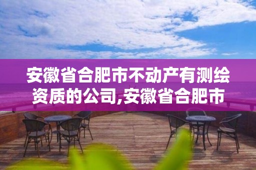 安徽省合肥市不動產有測繪資質的公司,安徽省合肥市不動產有測繪資質的公司有哪些