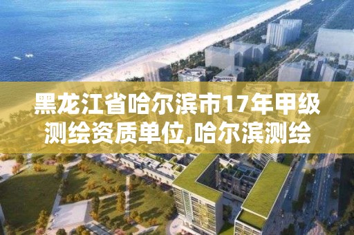 黑龍江省哈爾濱市17年甲級測繪資質單位,哈爾濱測繪局是干什么的。