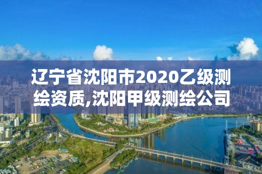 遼寧省沈陽市2020乙級測繪資質,沈陽甲級測繪公司