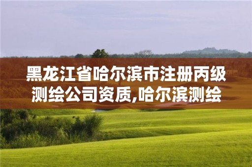 黑龍江省哈爾濱市注冊丙級測繪公司資質,哈爾濱測繪內業招聘信息