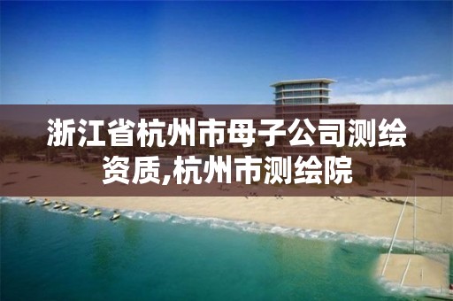 浙江省杭州市母子公司測繪資質,杭州市測繪院