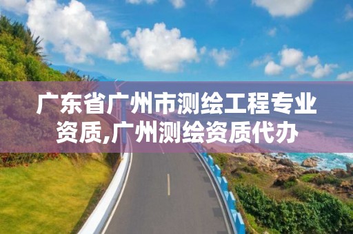 廣東省廣州市測繪工程專業(yè)資質(zhì),廣州測繪資質(zhì)代辦