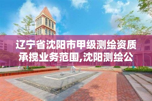 遼寧省沈陽市甲級測繪資質承攪業務范圍,沈陽測繪公司招聘。