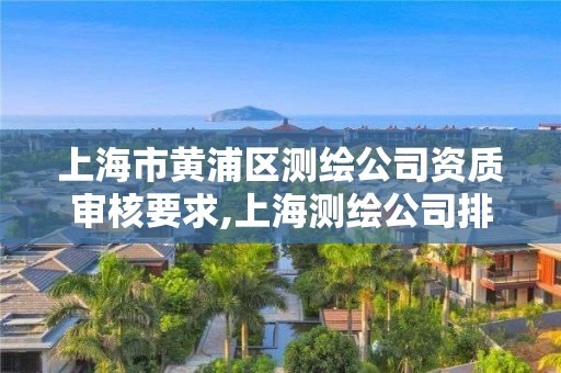 上海市黃浦區(qū)測(cè)繪公司資質(zhì)審核要求,上海測(cè)繪公司排名名單