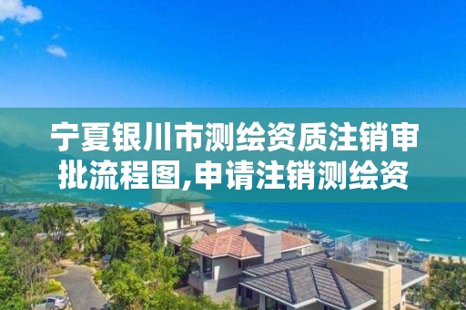 寧夏銀川市測繪資質注銷審批流程圖,申請注銷測繪資質的流程。