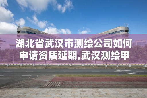 湖北省武漢市測(cè)繪公司如何申請(qǐng)資質(zhì)延期,武漢測(cè)繪甲級(jí)資質(zhì)公司