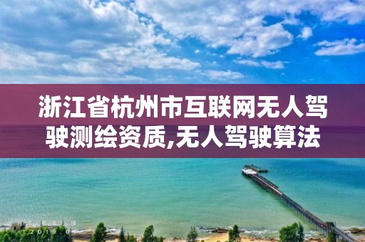 浙江省杭州市互聯網無人駕駛測繪資質,無人駕駛算法工程師招聘