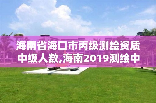 海南省海口市丙級測繪資質中級人數,海南2019測繪中級職稱評定條件