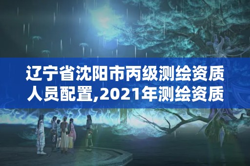 遼寧省沈陽市丙級測繪資質人員配置,2021年測繪資質丙級申報條件