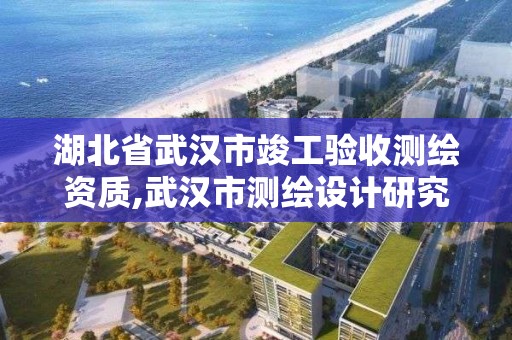 湖北省武漢市竣工驗(yàn)收測繪資質(zhì),武漢市測繪設(shè)計(jì)研究院