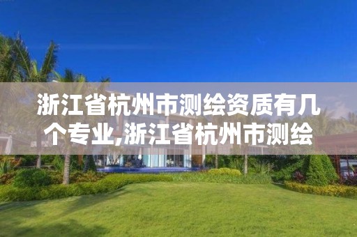 浙江省杭州市測繪資質有幾個專業,浙江省杭州市測繪資質有幾個專業公司