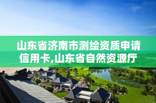 山東省濟南市測繪資質申請信用卡,山東省自然資源廳關于延長測繪資質證書有效期的公告