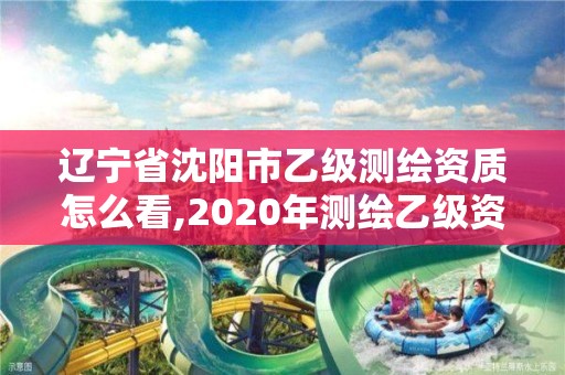 遼寧省沈陽市乙級測繪資質怎么看,2020年測繪乙級資質申報條件