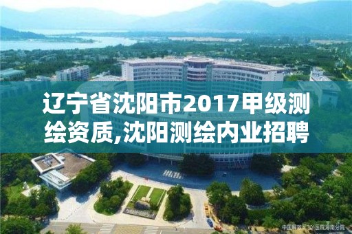 遼寧省沈陽市2017甲級測繪資質,沈陽測繪內(nèi)業(yè)招聘