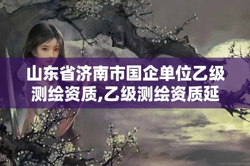 山東省濟南市國企單位乙級測繪資質(zhì),乙級測繪資質(zhì)延期公告山東