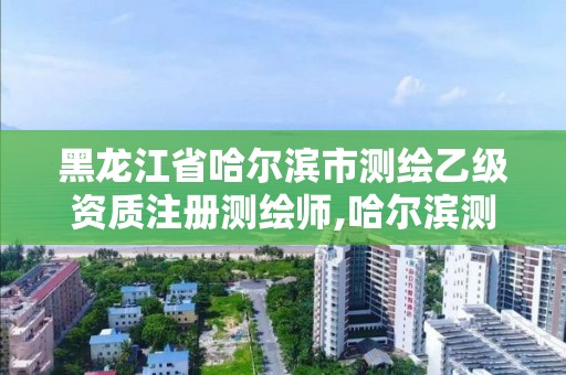 黑龍江省哈爾濱市測(cè)繪乙級(jí)資質(zhì)注冊(cè)測(cè)繪師,哈爾濱測(cè)繪有限公司