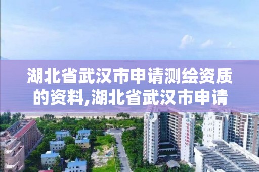 湖北省武漢市申請測繪資質的資料,湖北省武漢市申請測繪資質的資料是什么