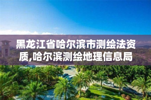 黑龍江省哈爾濱市測繪法資質,哈爾濱測繪地理信息局