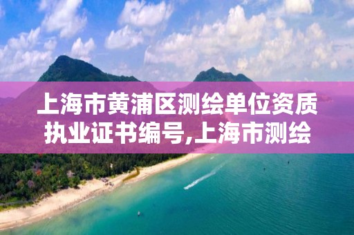 上海市黃浦區測繪單位資質執業證書編號,上海市測繪資質單位名單。