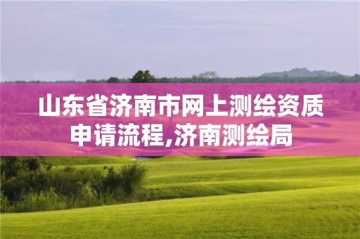 山東省濟南市網上測繪資質申請流程,濟南測繪局