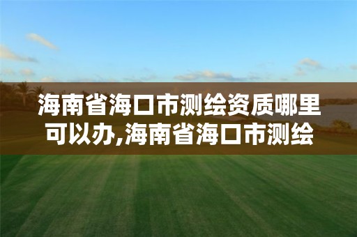 海南省?？谑袦y(cè)繪資質(zhì)哪里可以辦,海南省?？谑袦y(cè)繪資質(zhì)哪里可以辦理