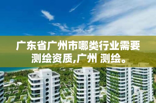 廣東省廣州市哪類行業需要測繪資質,廣州 測繪。