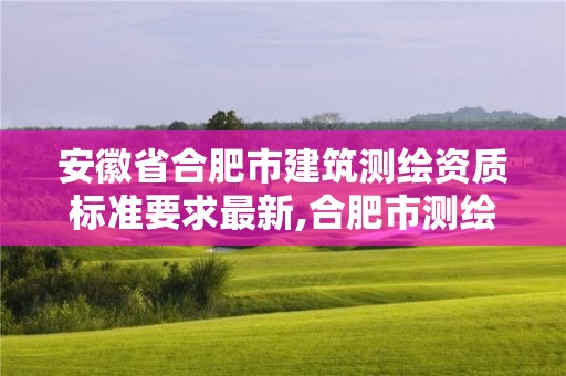 安徽省合肥市建筑測繪資質標準要求最新,合肥市測繪設計。