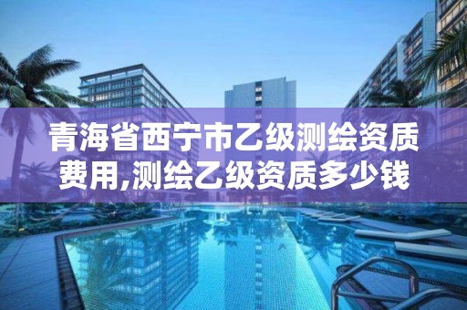 青海省西寧市乙級測繪資質費用,測繪乙級資質多少錢